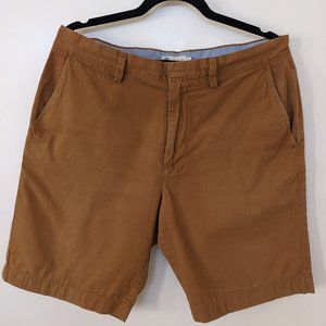 JCrew Factory 9" Rivington short / 33 / MELTED CARAMEL